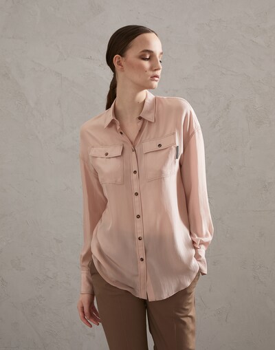 Chemise en Soie - Vue frontale