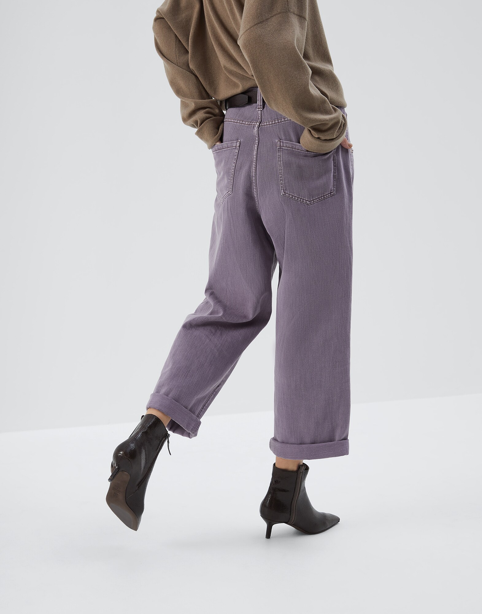 Denim Trousers - Back