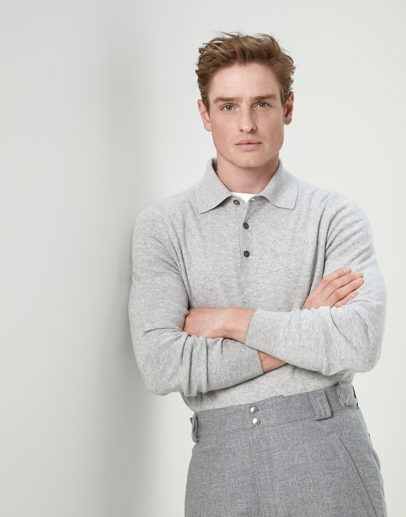 Polo-Style Sweater - Editorial view