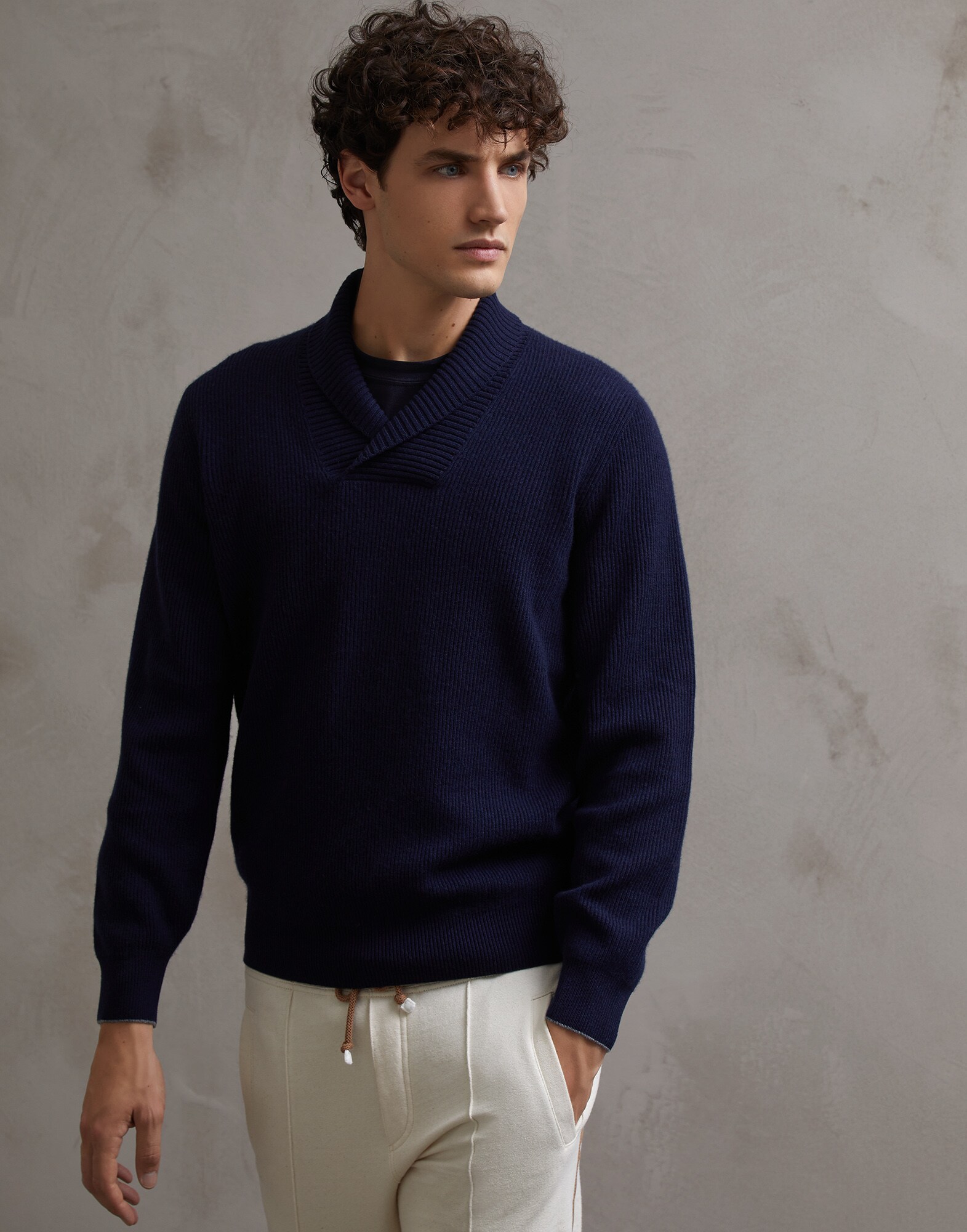 V-neck Sweater - Front