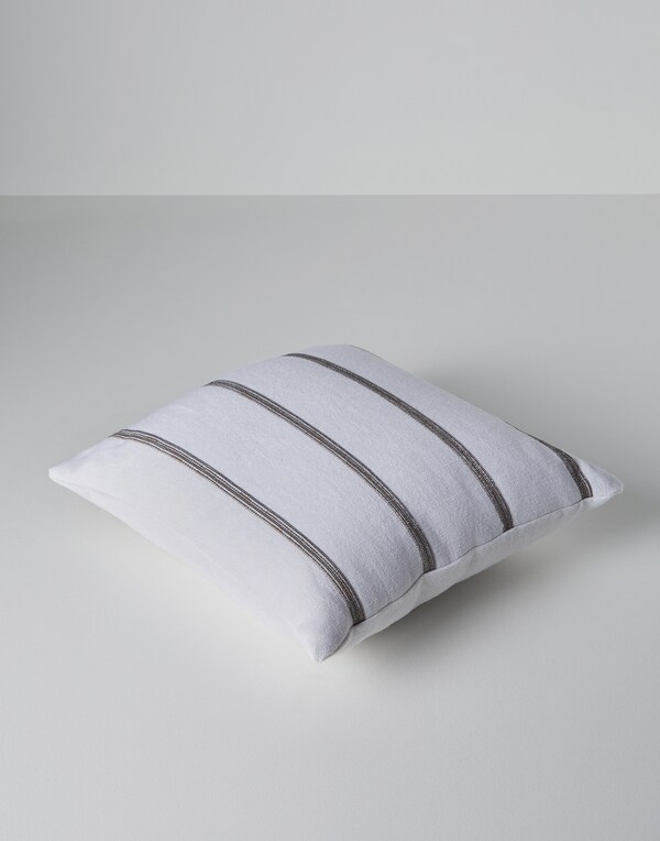 Cushion with monili Panama Lifestyle - Brunello Cucinelli 