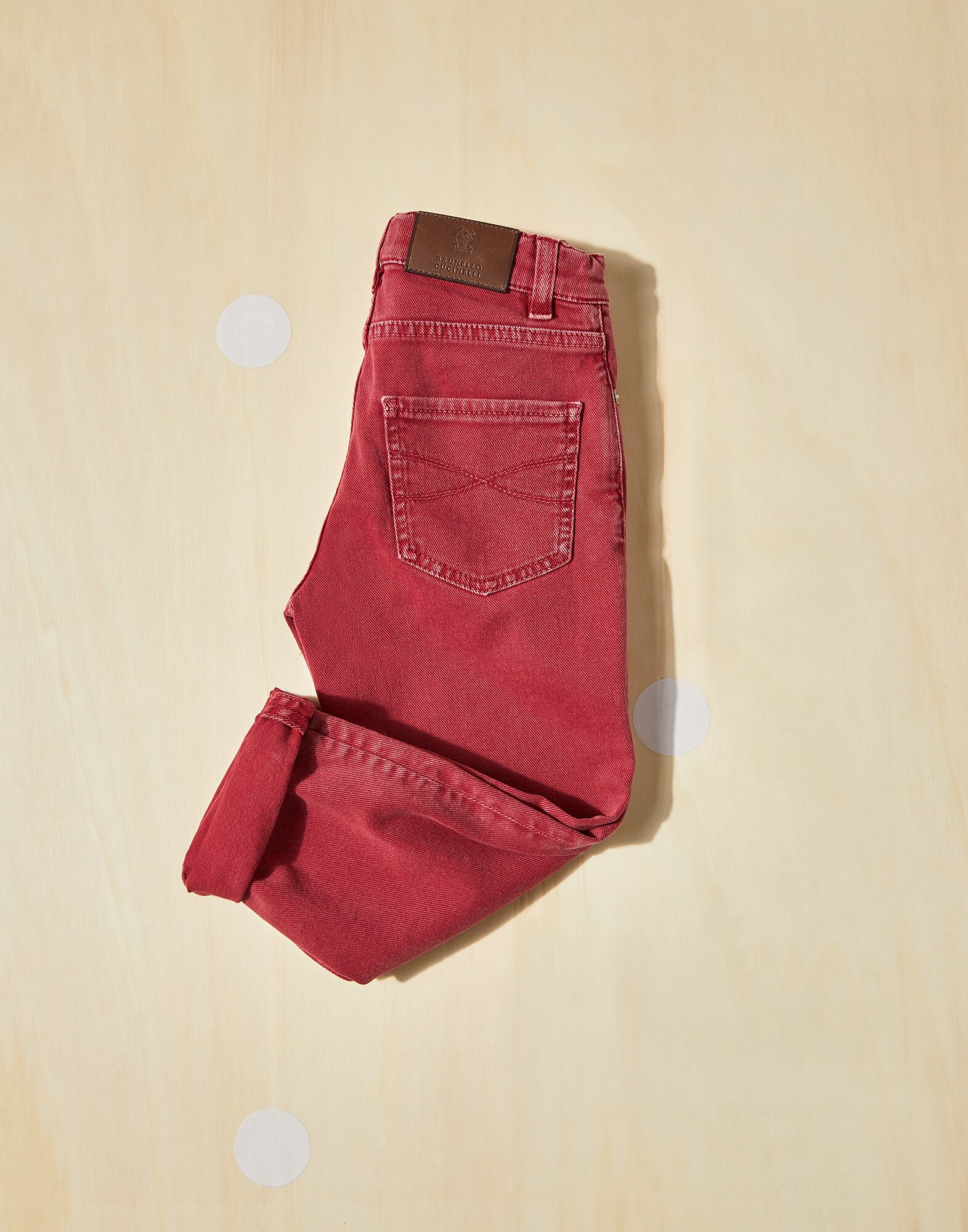 Pantalon en Denim - Vue arrière