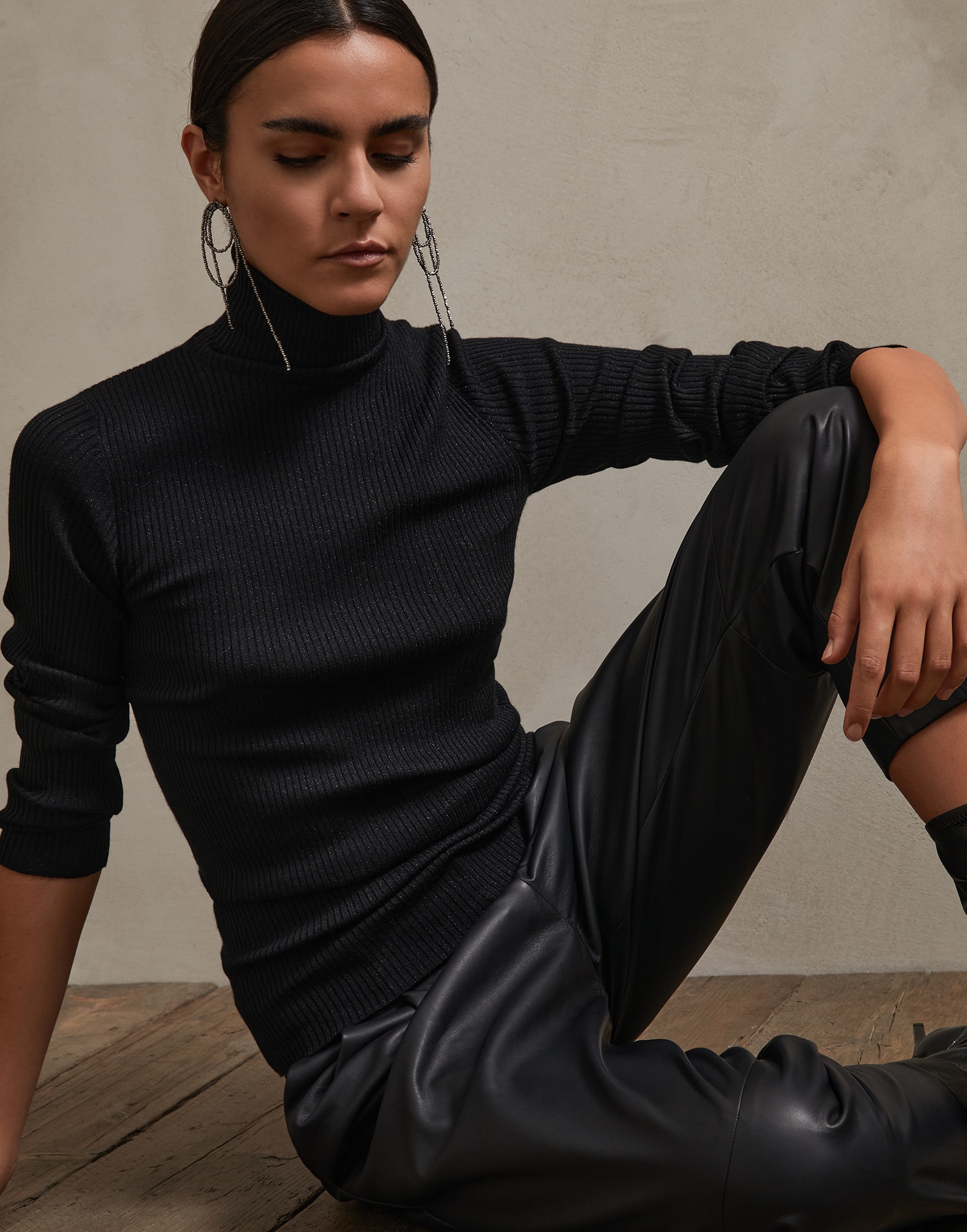 High Neck Sweater - Editorial