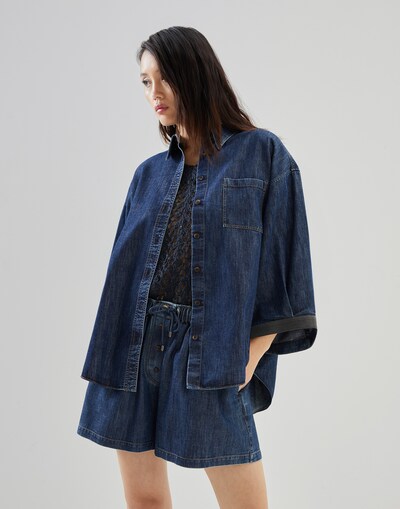 Denim Shirt - Front view