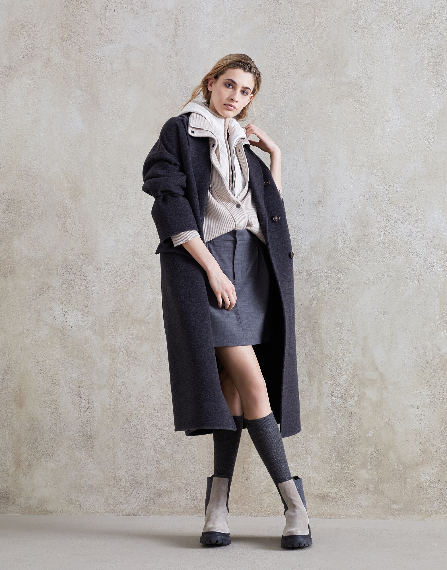 Abrigo - Vista look completo