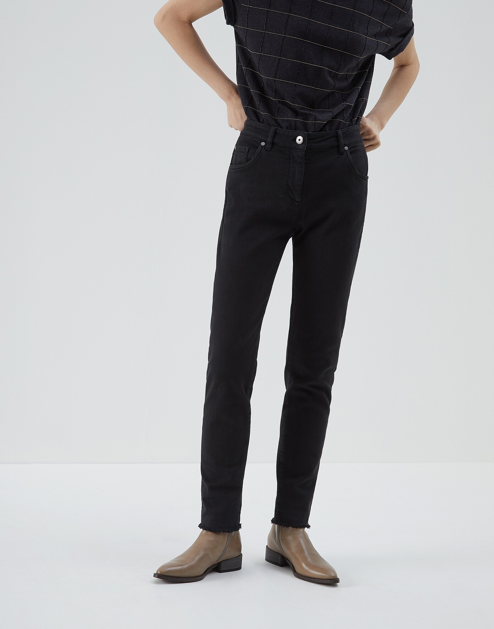 Pantalons en Denim - Front