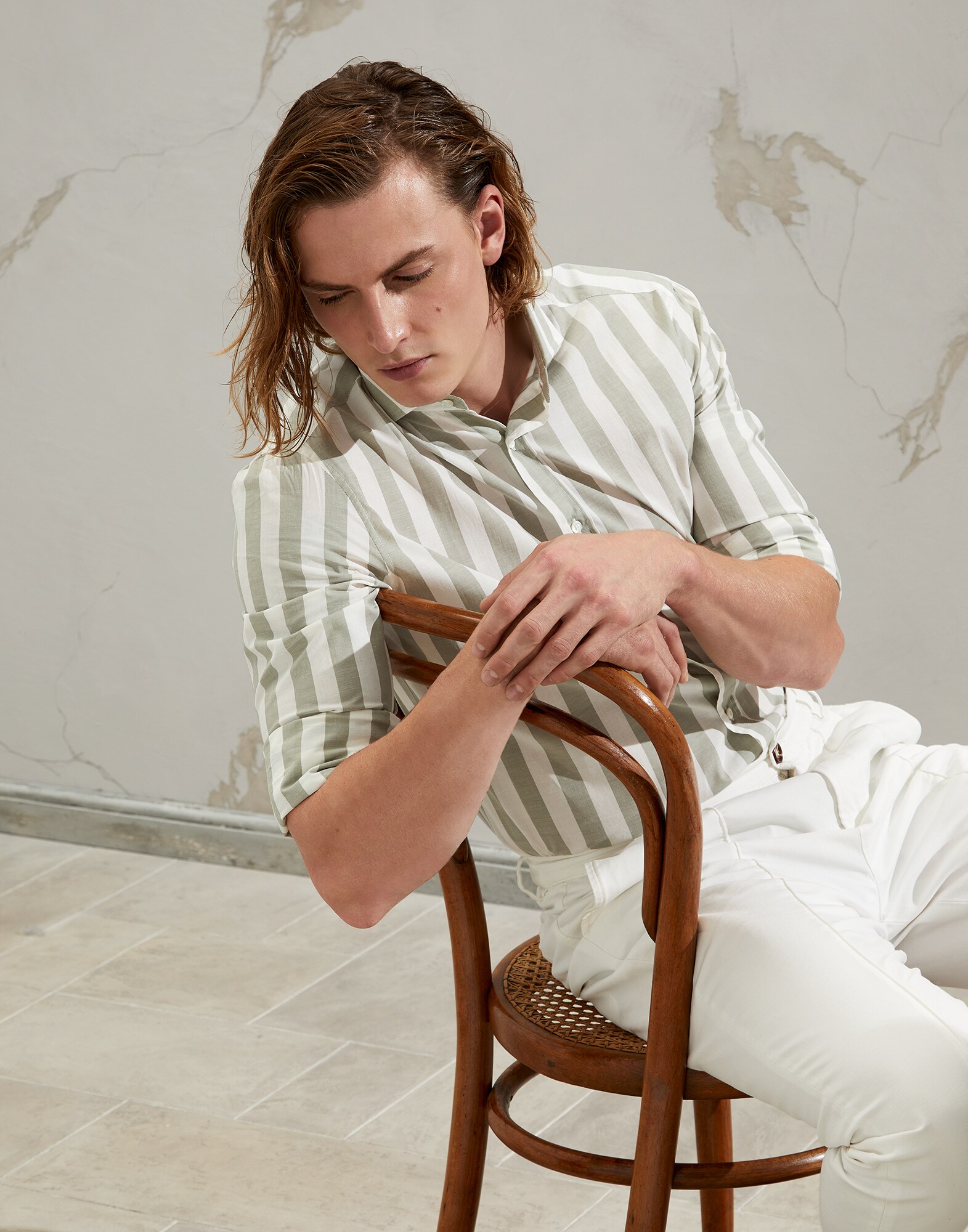 French Collar Shirt - Editorial view