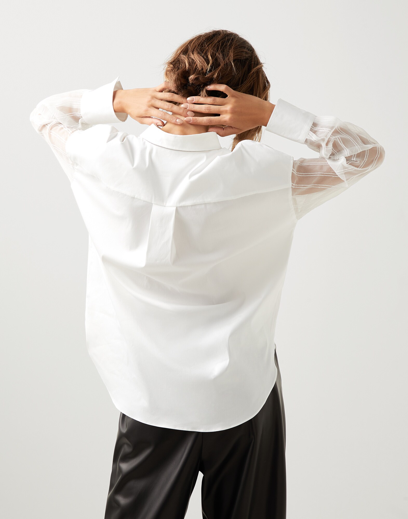Cotton Shirt - Back view