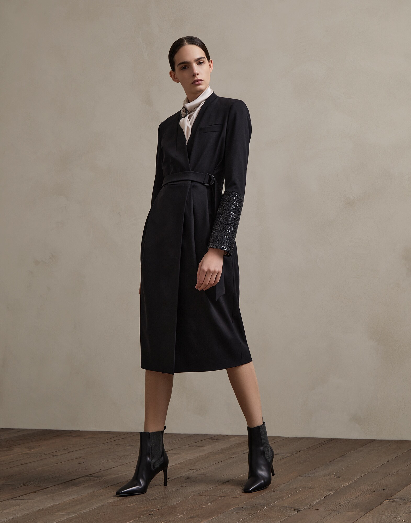 Robe Noir Femme 0 - Brunello Cucinelli