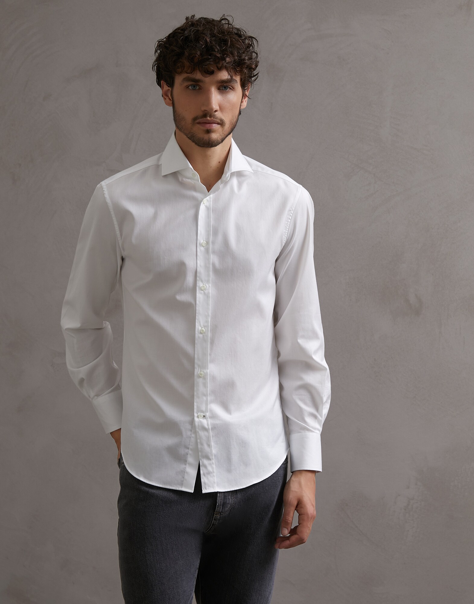 French Collar Shirt - Front
