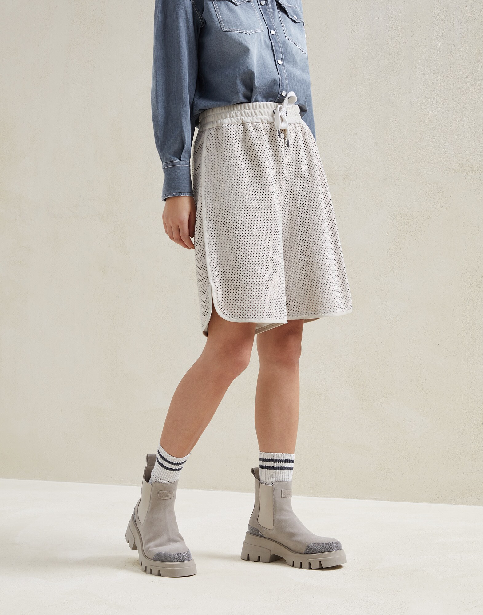 Bermuda shorts Buff Woman - Brunello Cucinelli