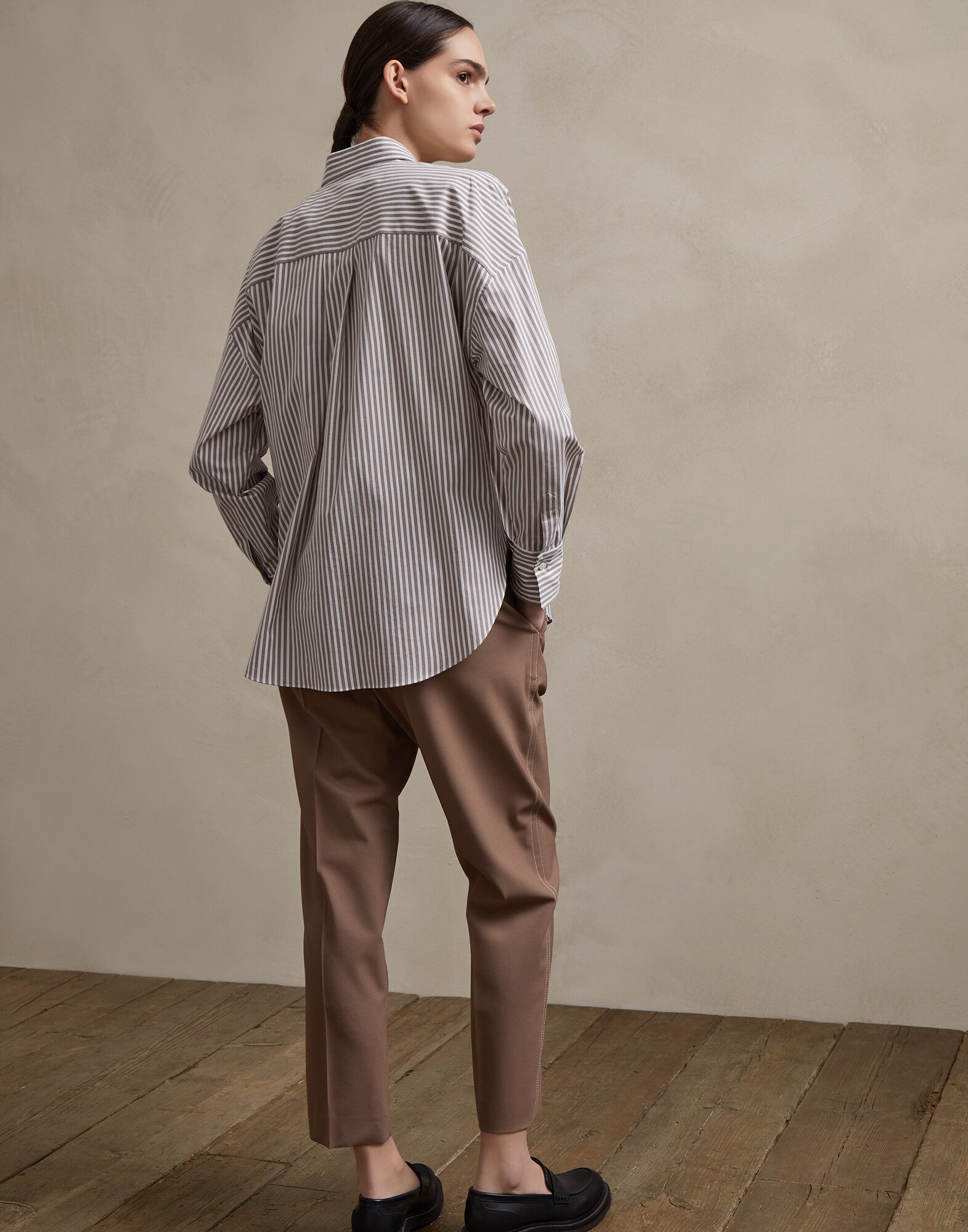 Cotton Shirt - Back