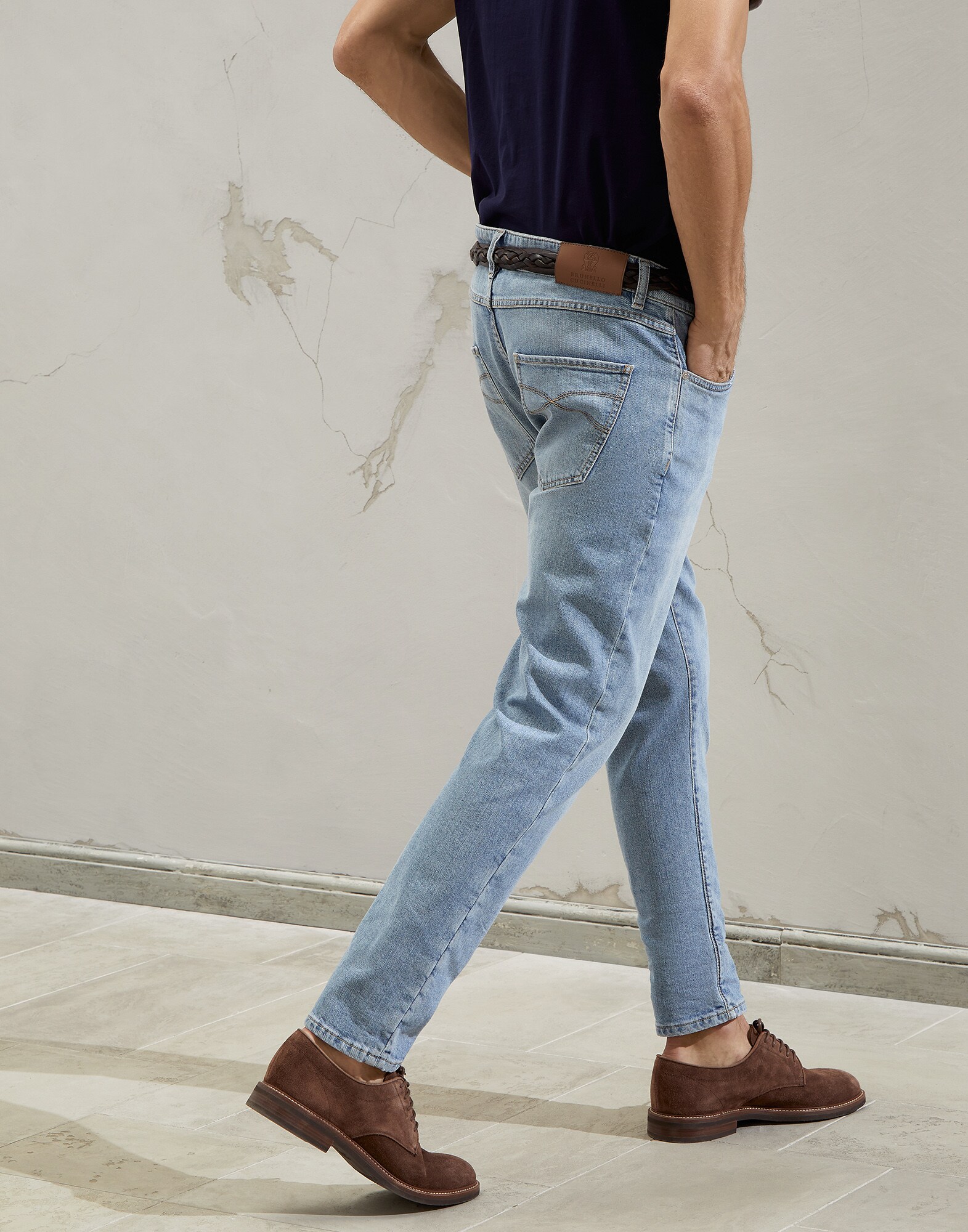 Denim Trousers - Back