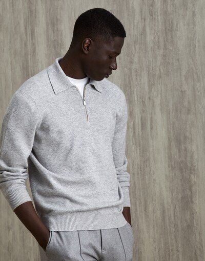 Polo-Style Sweater - Front view