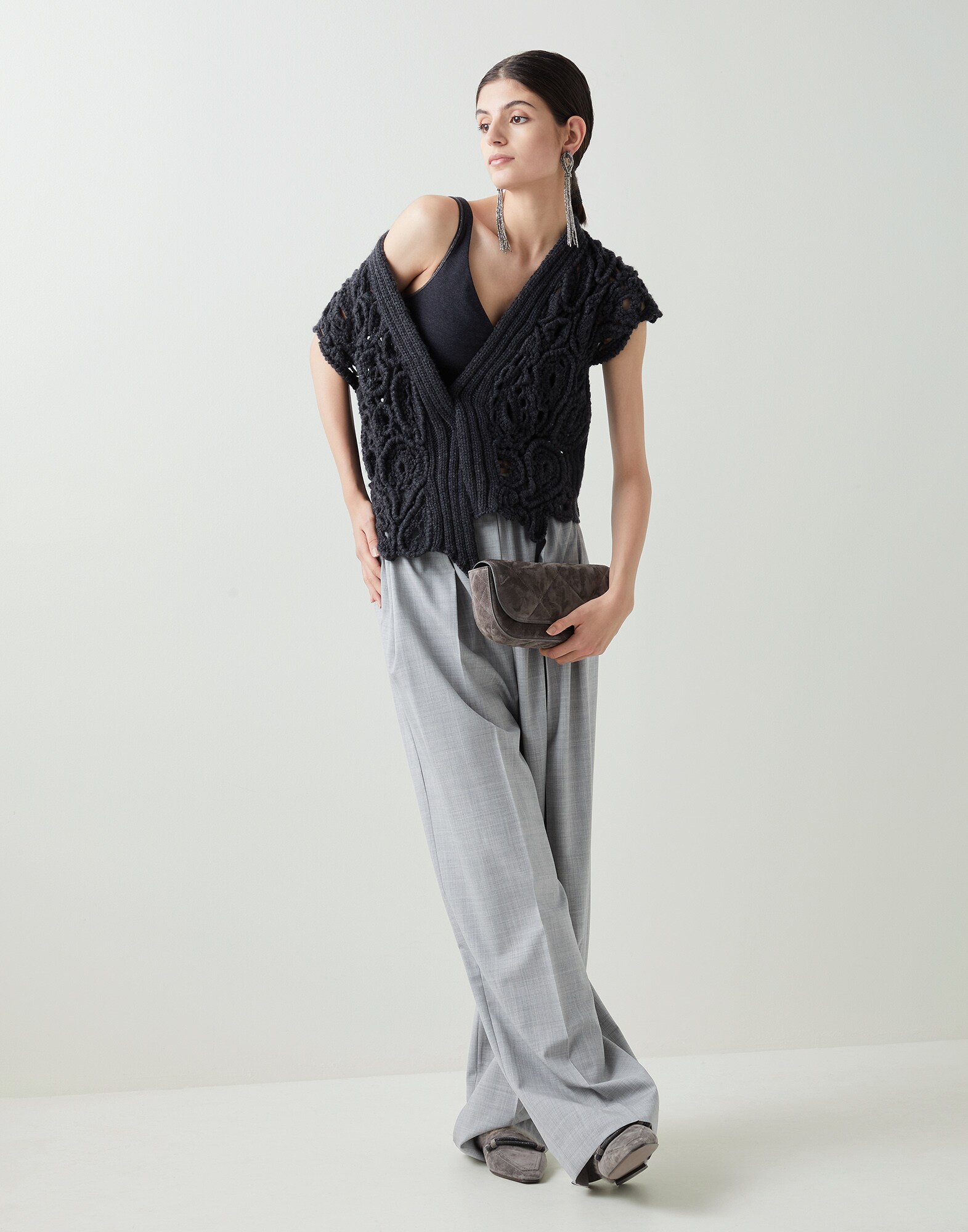 Cárdigan - Vista look completo