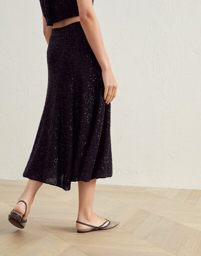 Midi Skirt - Back view