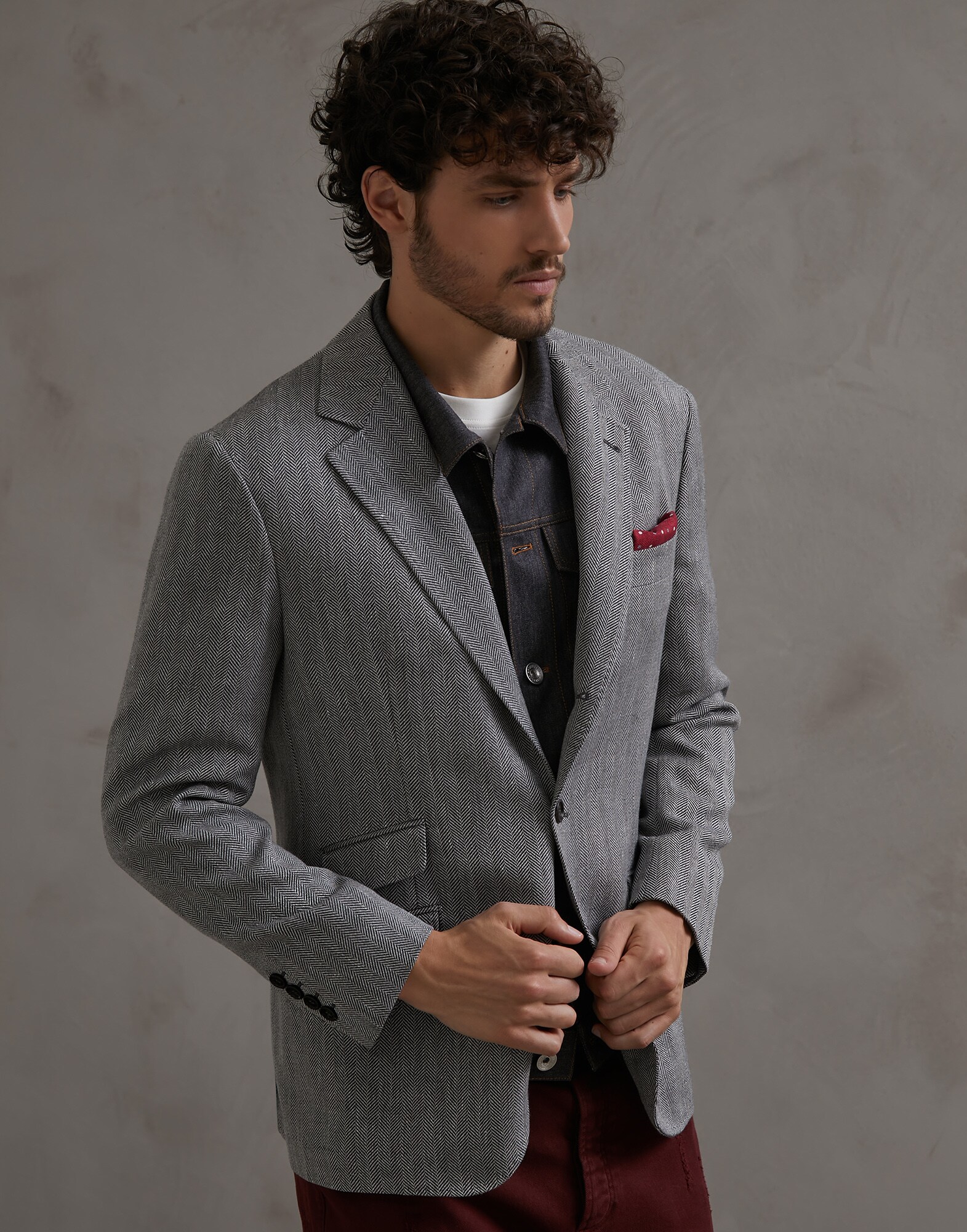 Single Breasted Blazer - Front