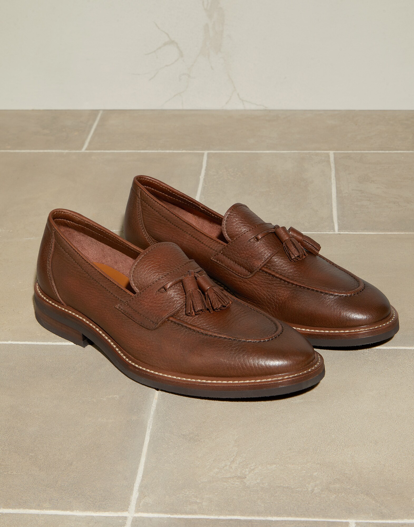 Penny loafers Tobacco Man - Brunello Cucinelli