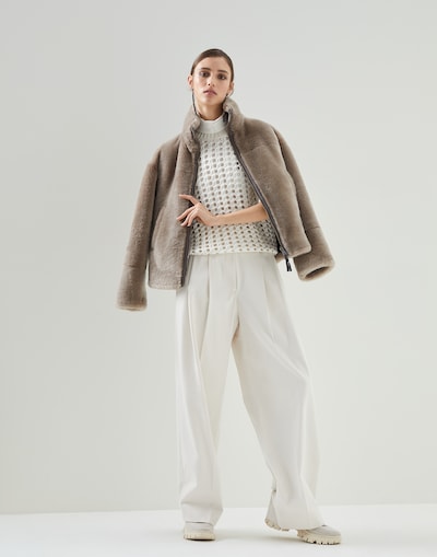 Cashmere and silk sweater (222M32364510) for Woman | Brunello Cucinelli
