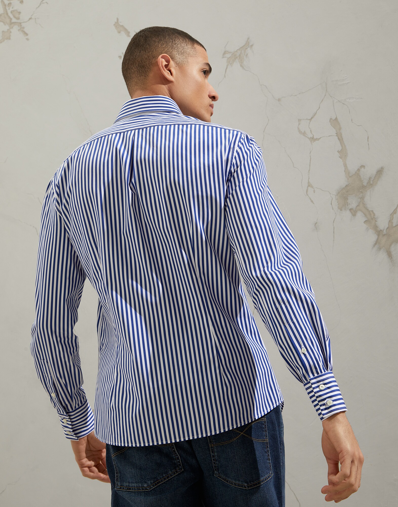 French Collar Shirt - Back