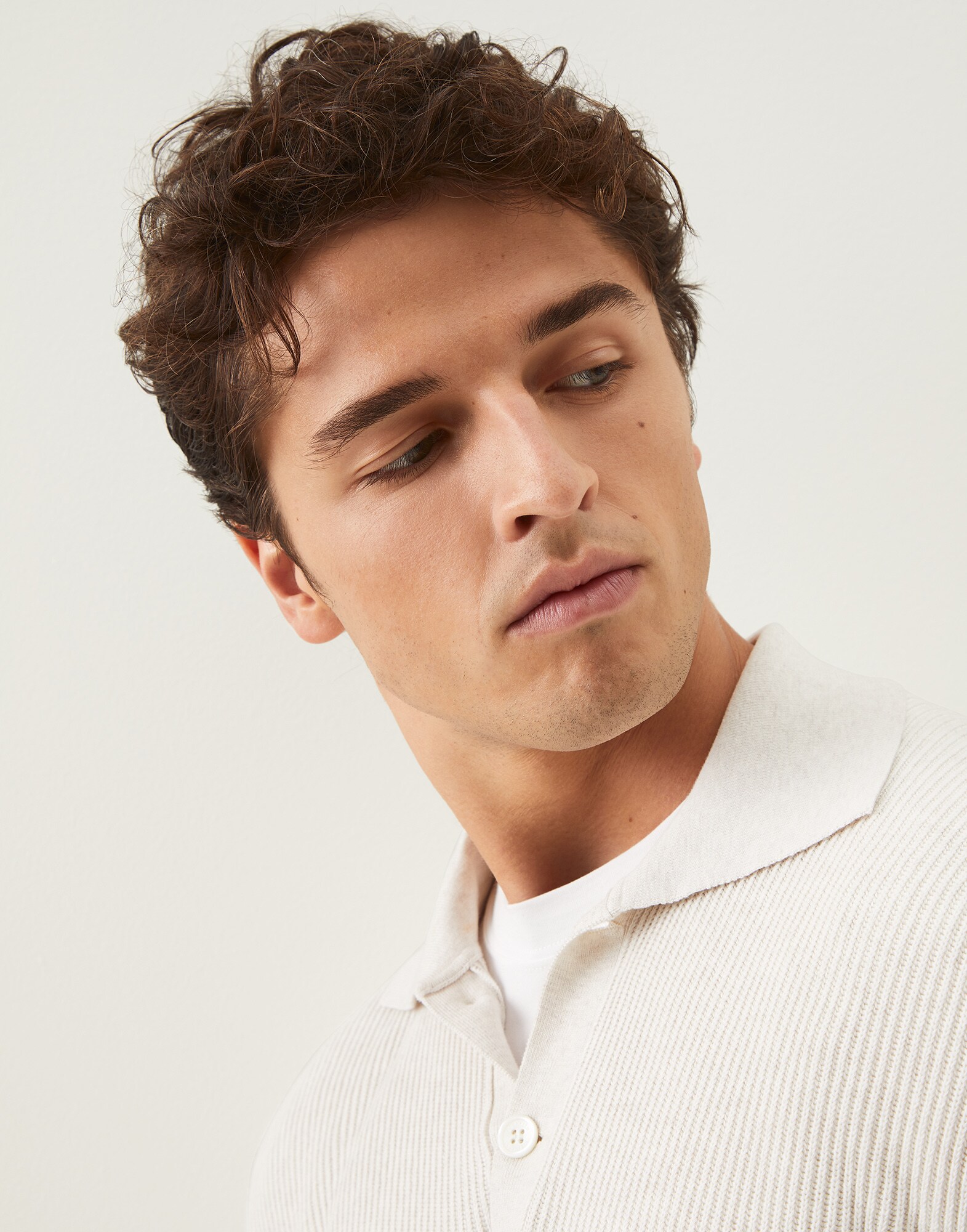Polo-Style Sweater - Detail view