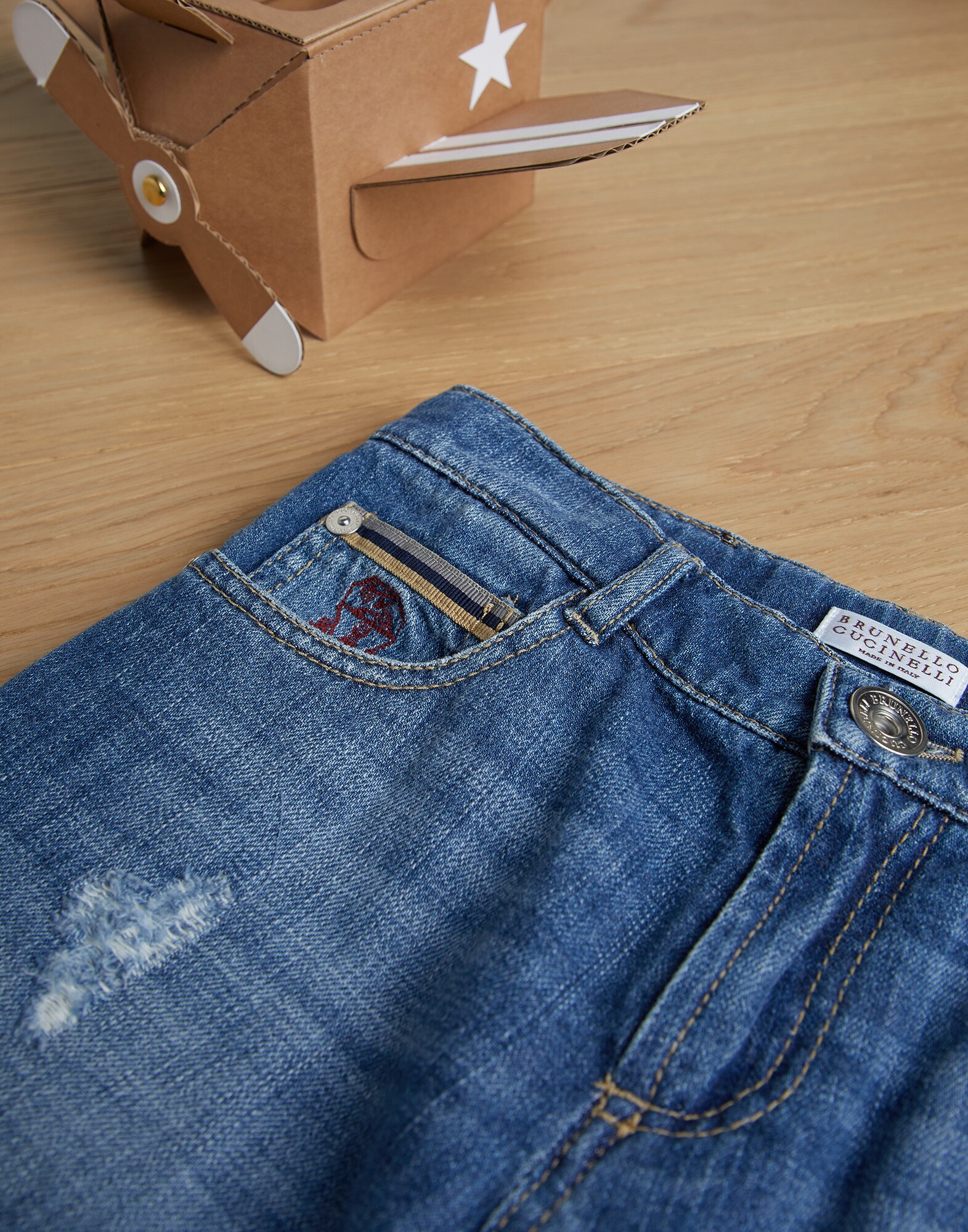 Denim Pants - Detail view