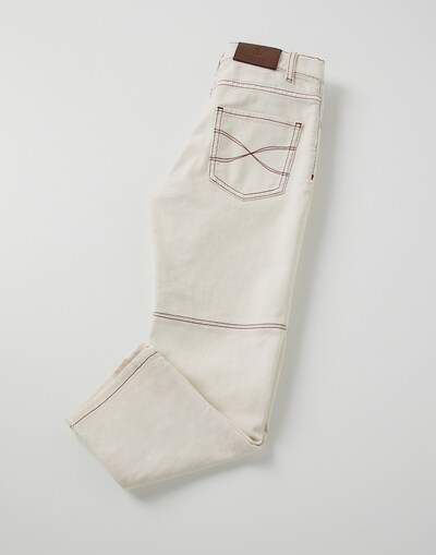 Pantalon en Denim - Vue arrière