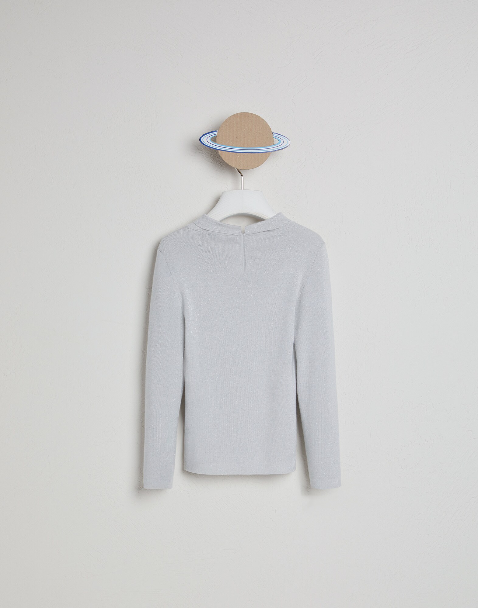 High Neck Sweater - Back view