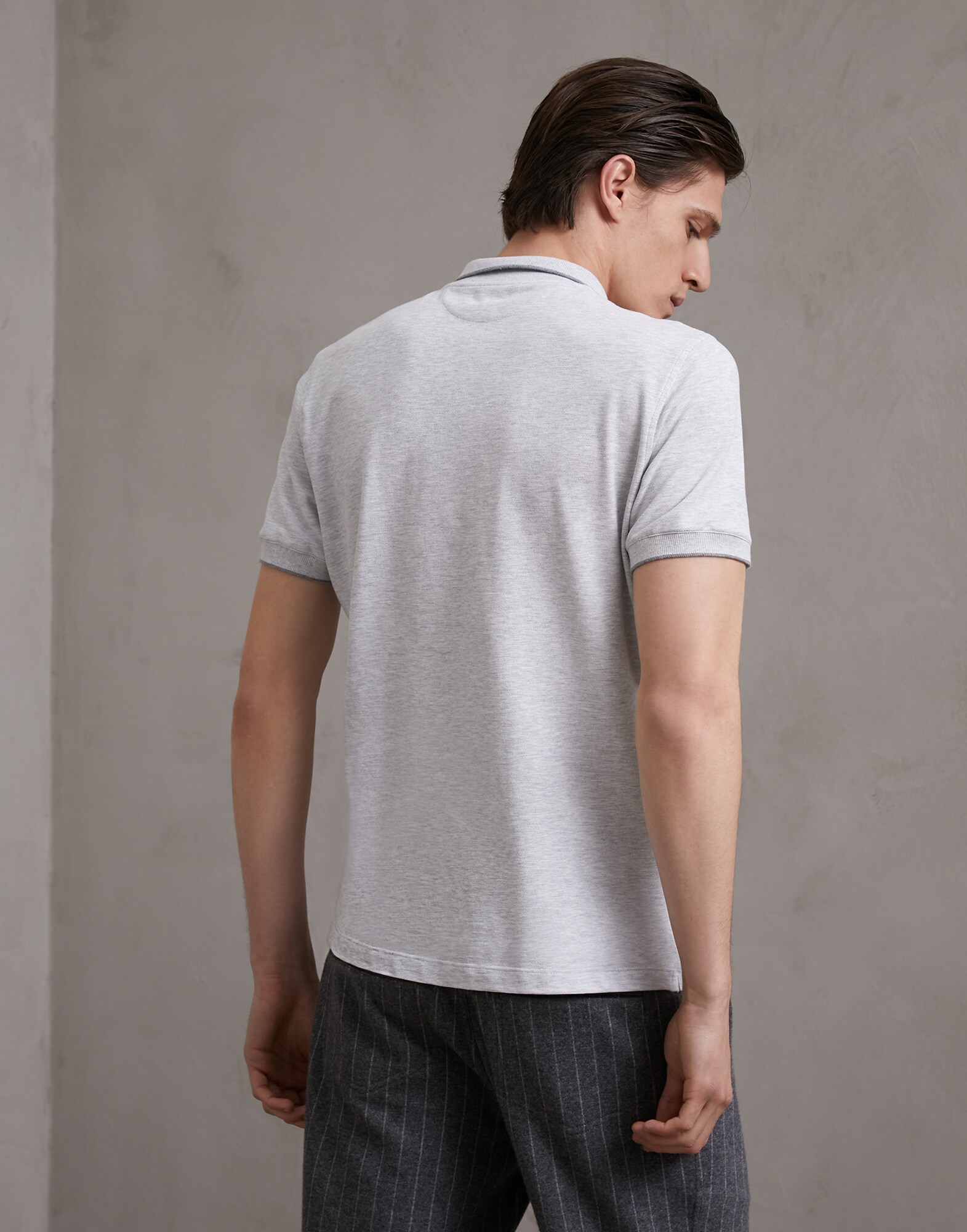 Polo Light Grey Man 2 - Brunello Cucinelli