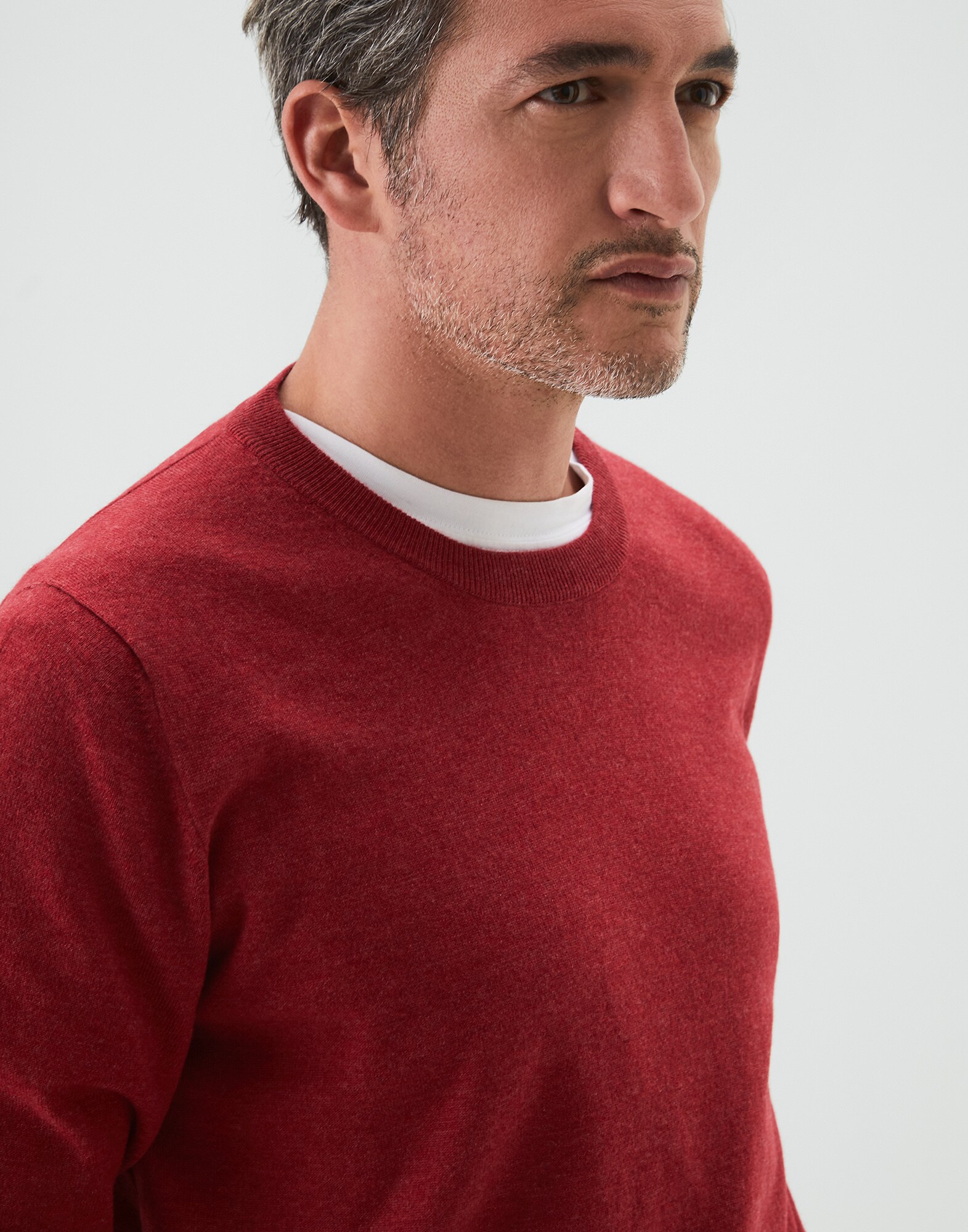 Pullover mit Rundhalsausschnitt - Detailansicht