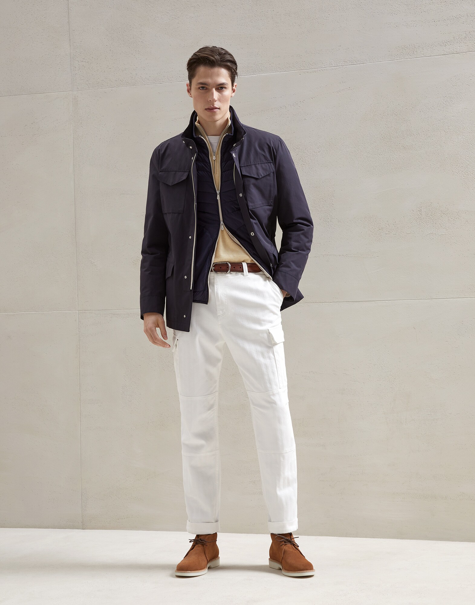 Zip Neck Sweater - Full look
