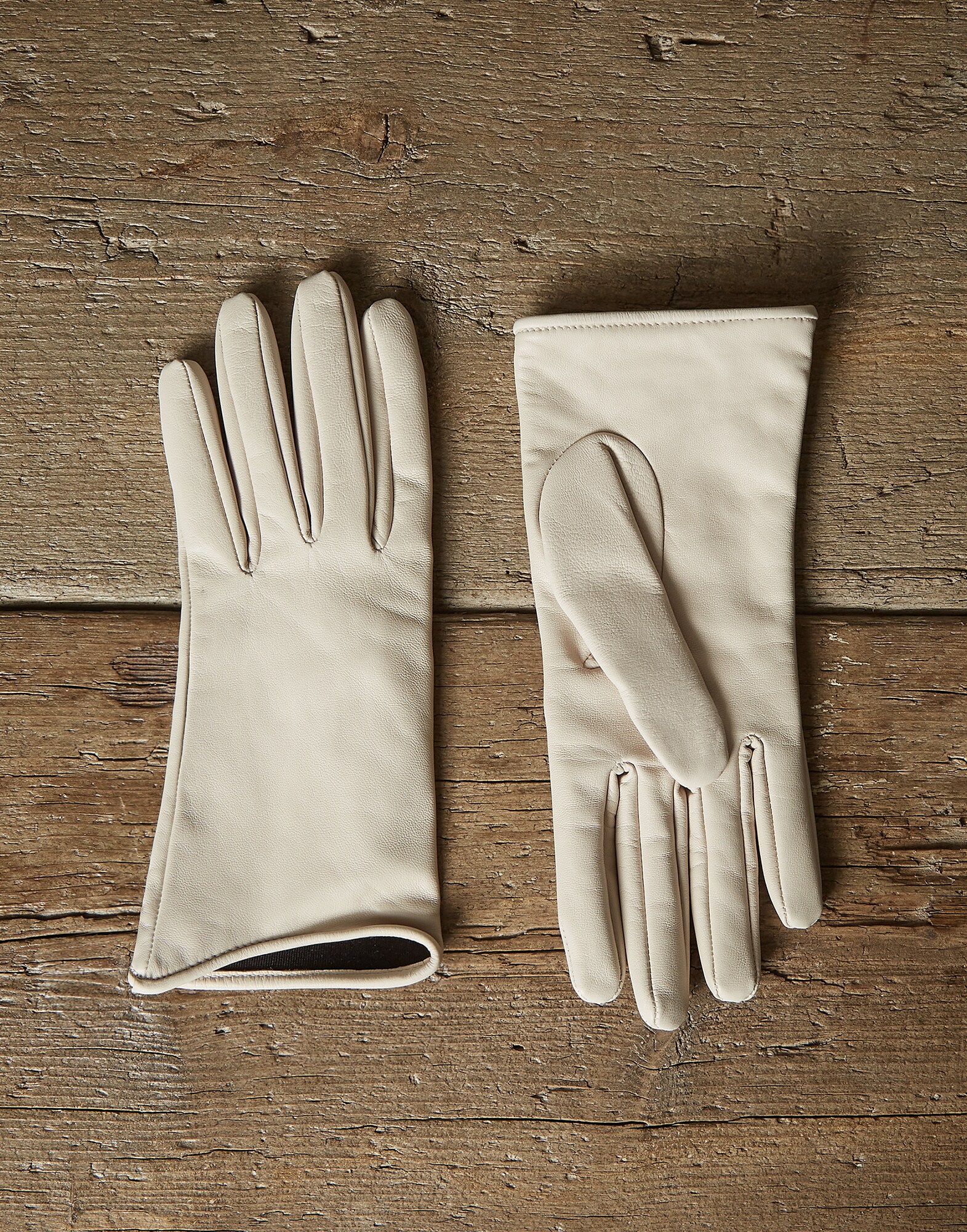 Gloves White Woman 0 - Brunello Cucinelli