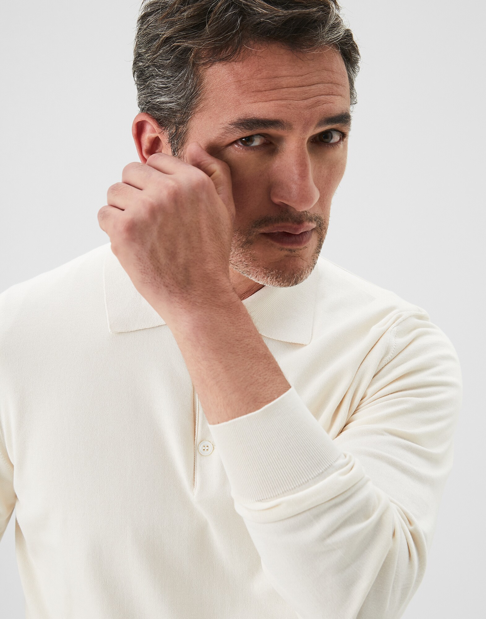 Polo-Style Sweater - Detail