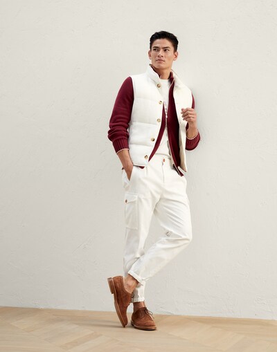 Zip-front Cardigan - Full look