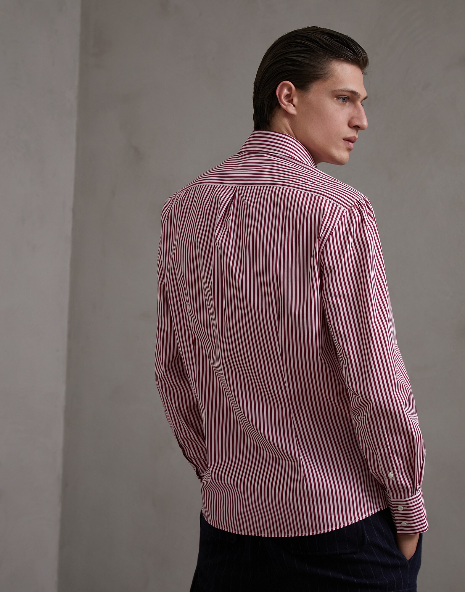 French Collar Shirt - Back