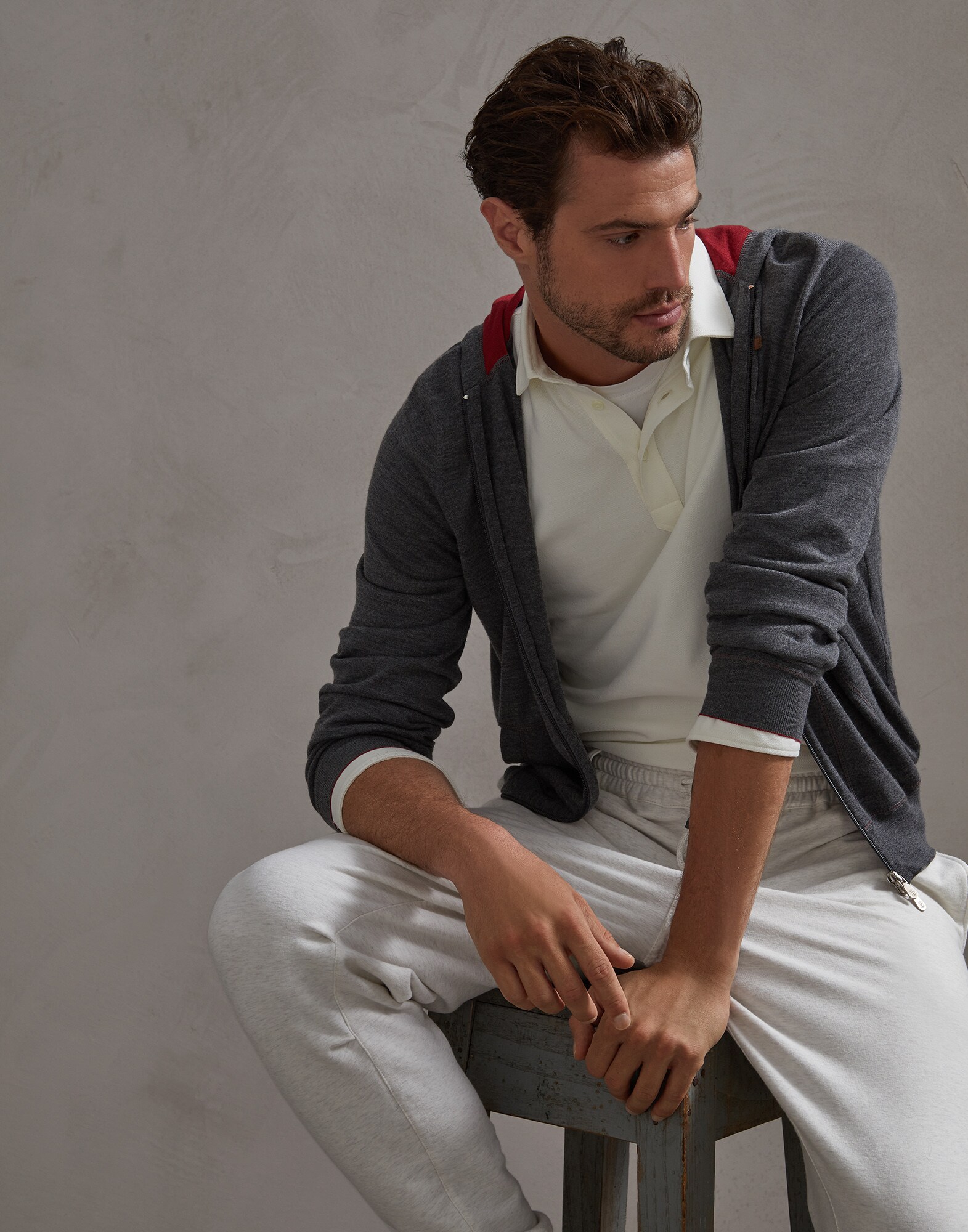 Zip-front Cardigan - Editorial