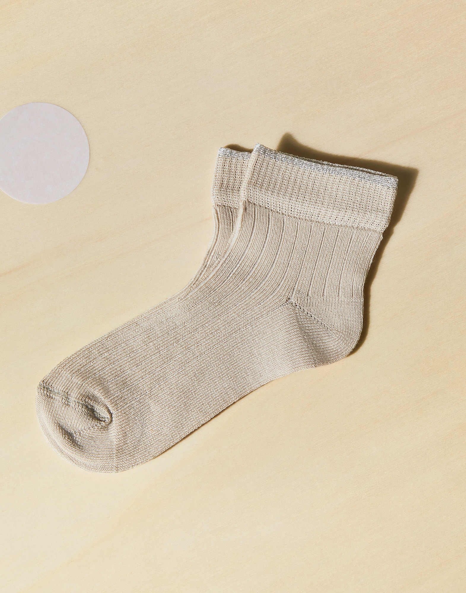 Cotton knit socks