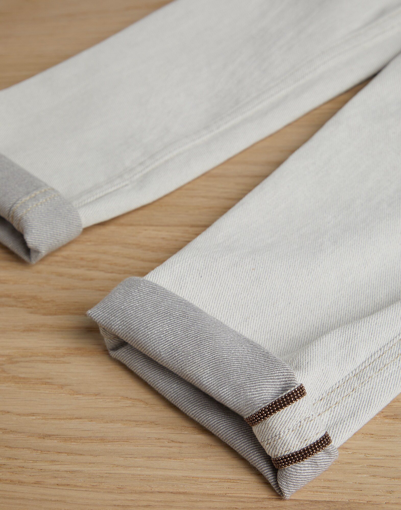 Hose aus Denim - Detailansicht