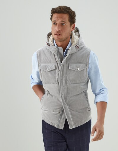 Down Vest - Front view