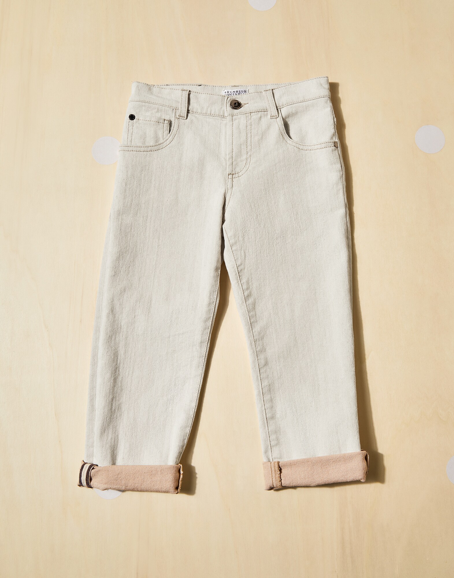 Hose aus Denim - Vorderansicht