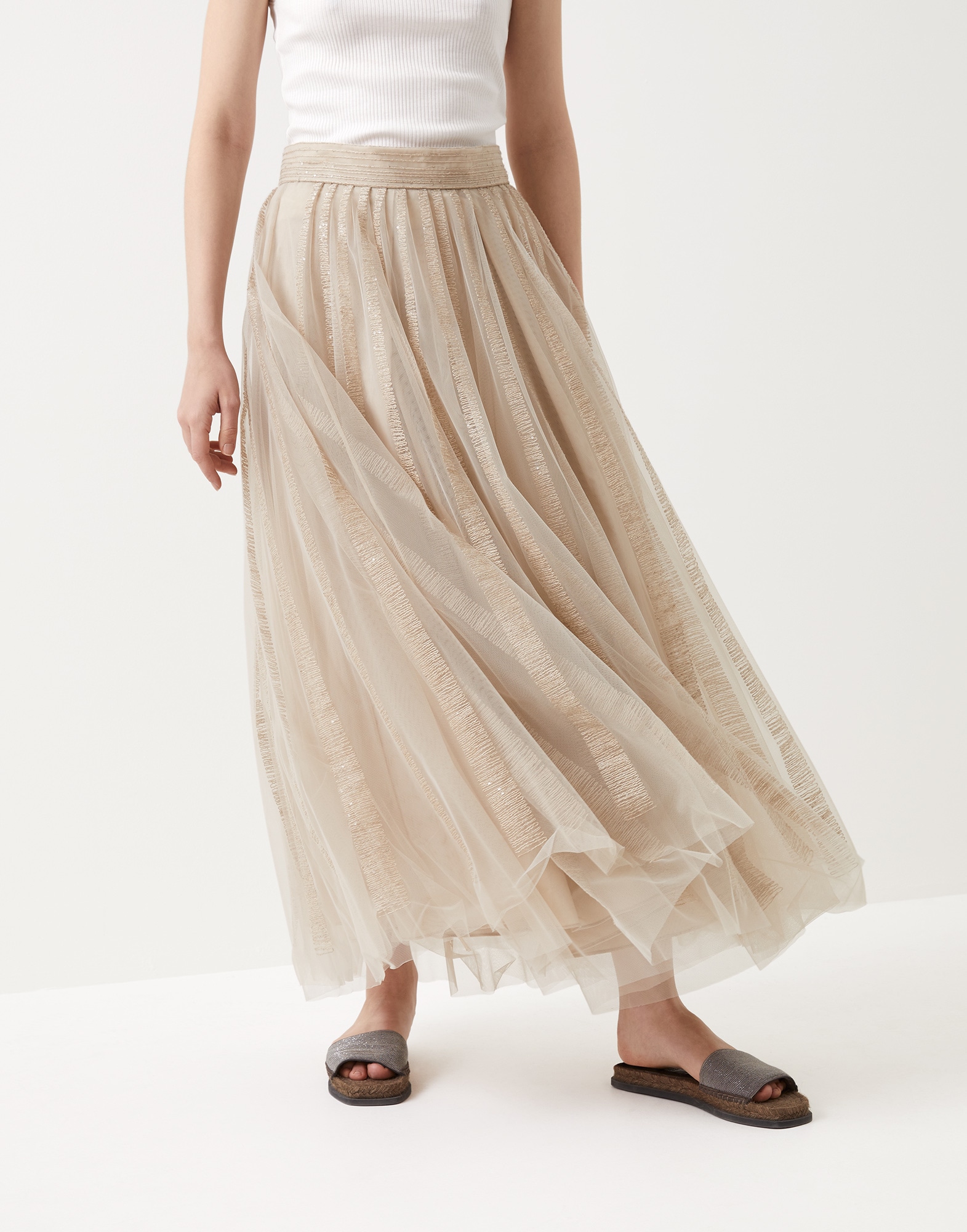 Tulle skirt Lessivè Woman - Brunello Cucinelli