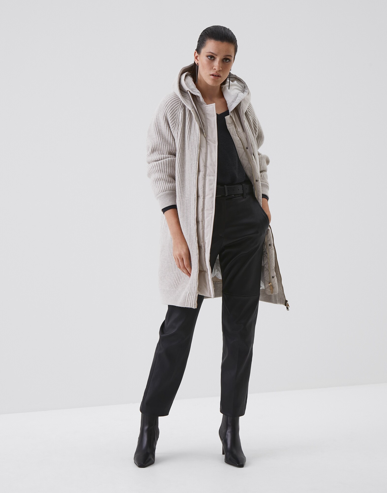 Knit Outerwear - Look