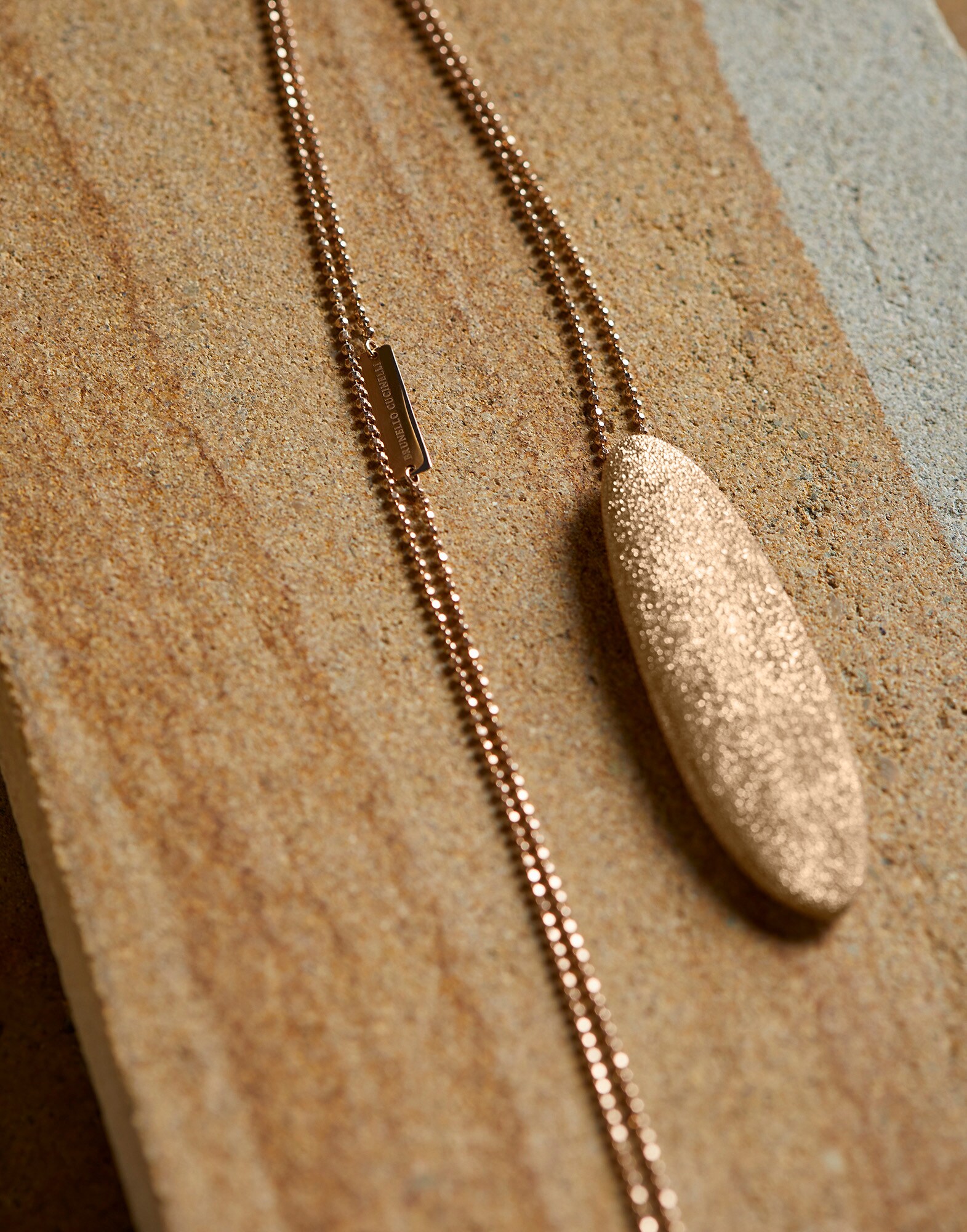 Necklace Rose Gold Woman 2 - Brunello Cucinelli