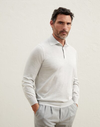 Polo-Style Sweater - Front view