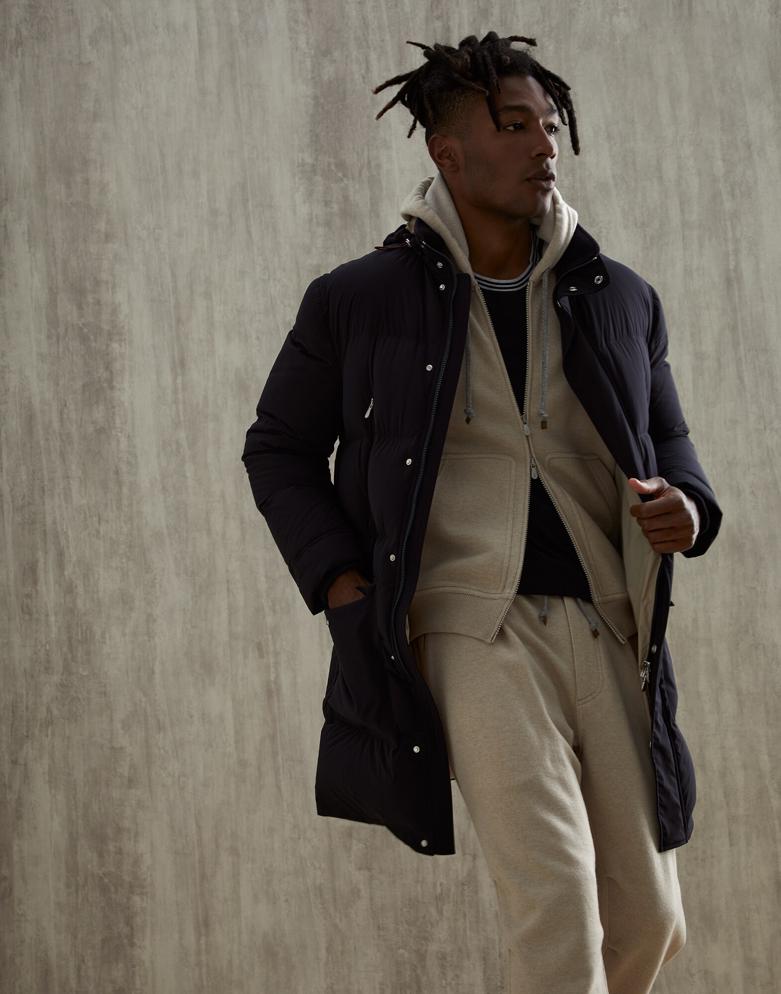 Down Jacket - Editorial view
