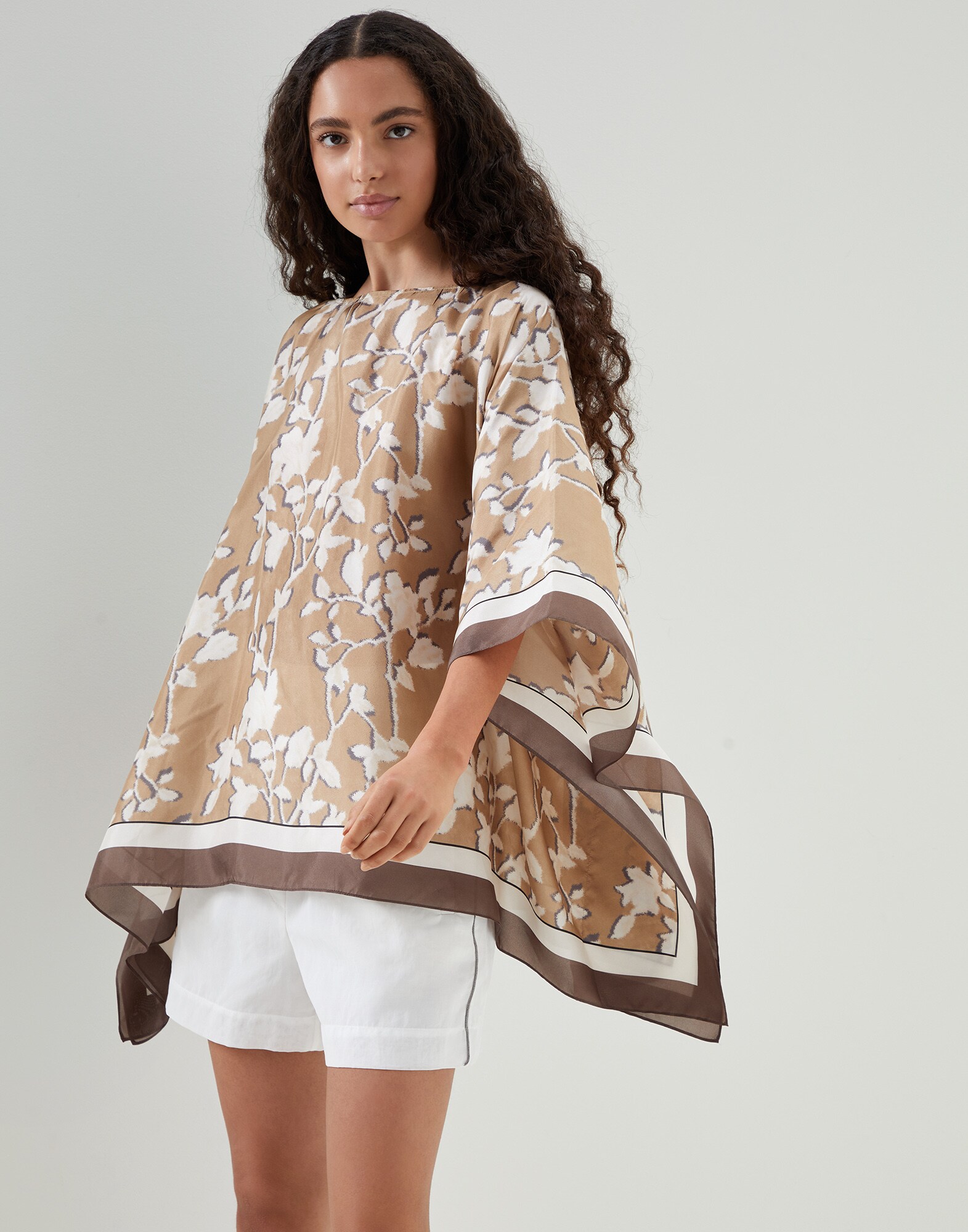 Poncho Camel Donna - Brunello Cucinelli