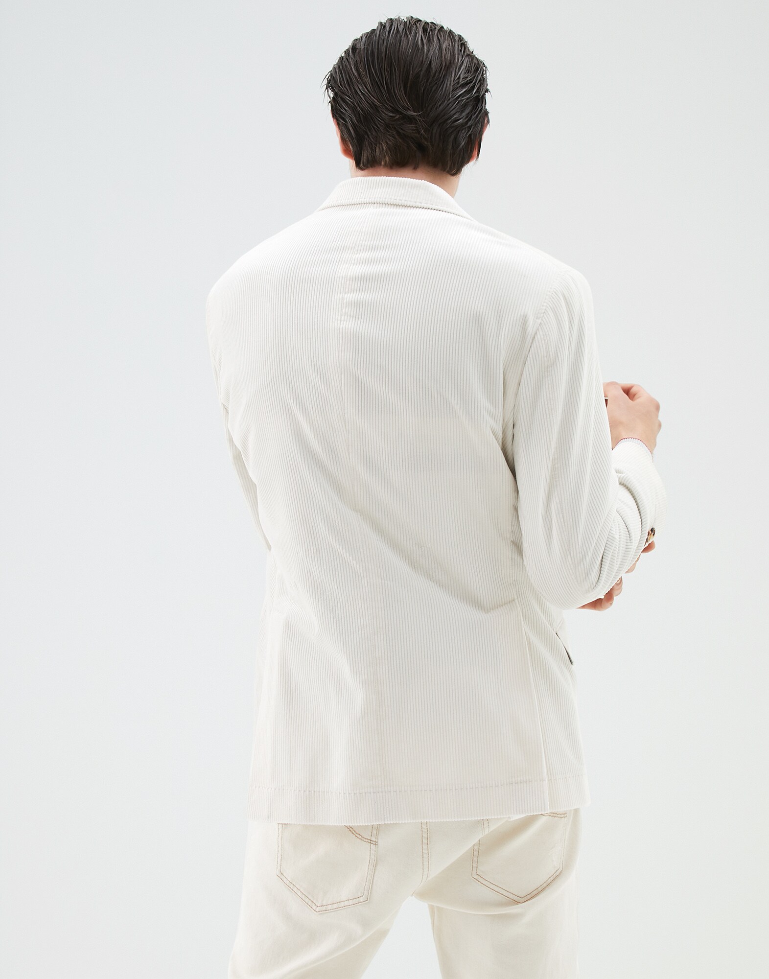 Single Breasted Blazer - Back view