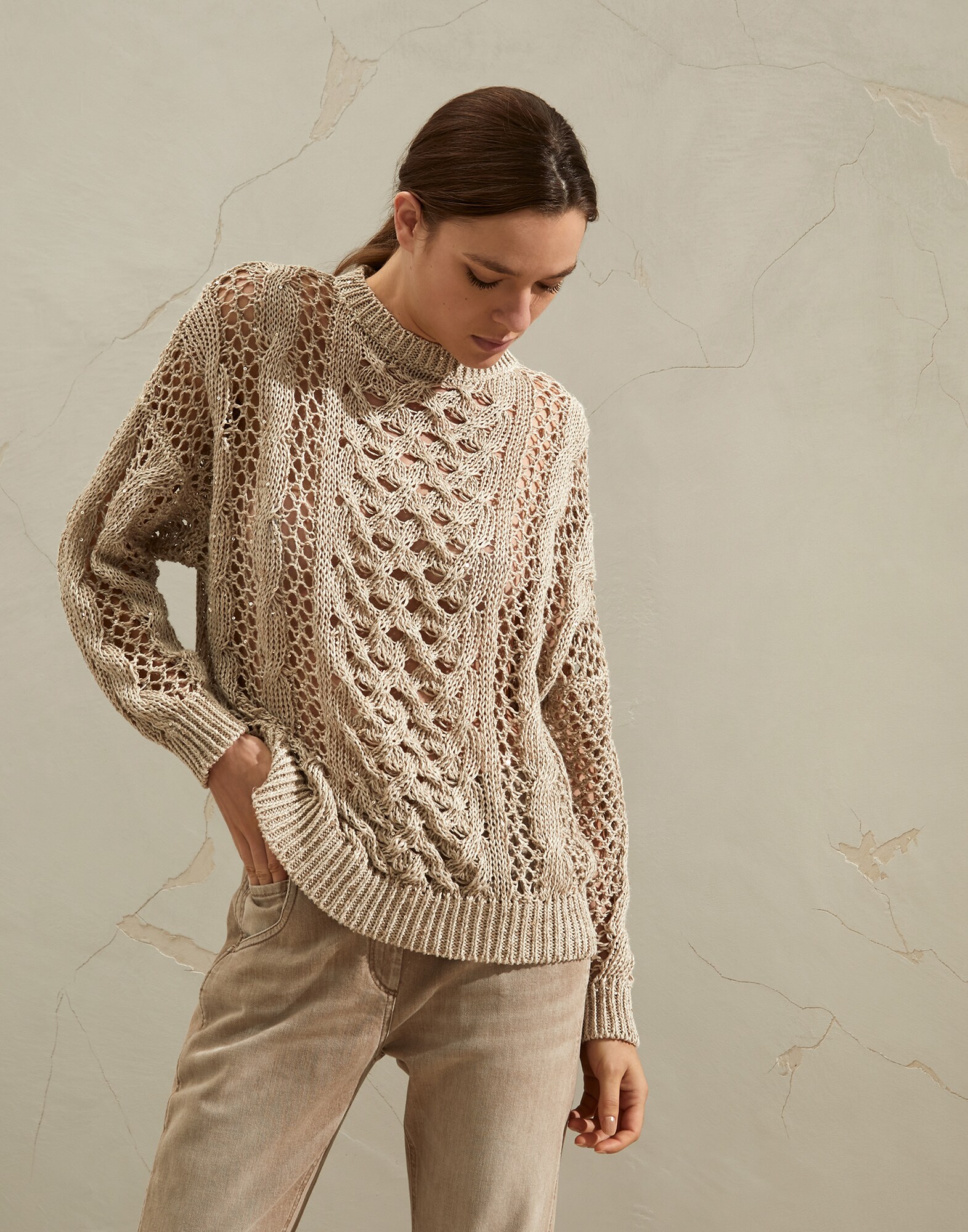 Pull Ras-de-cou - Vue frontale