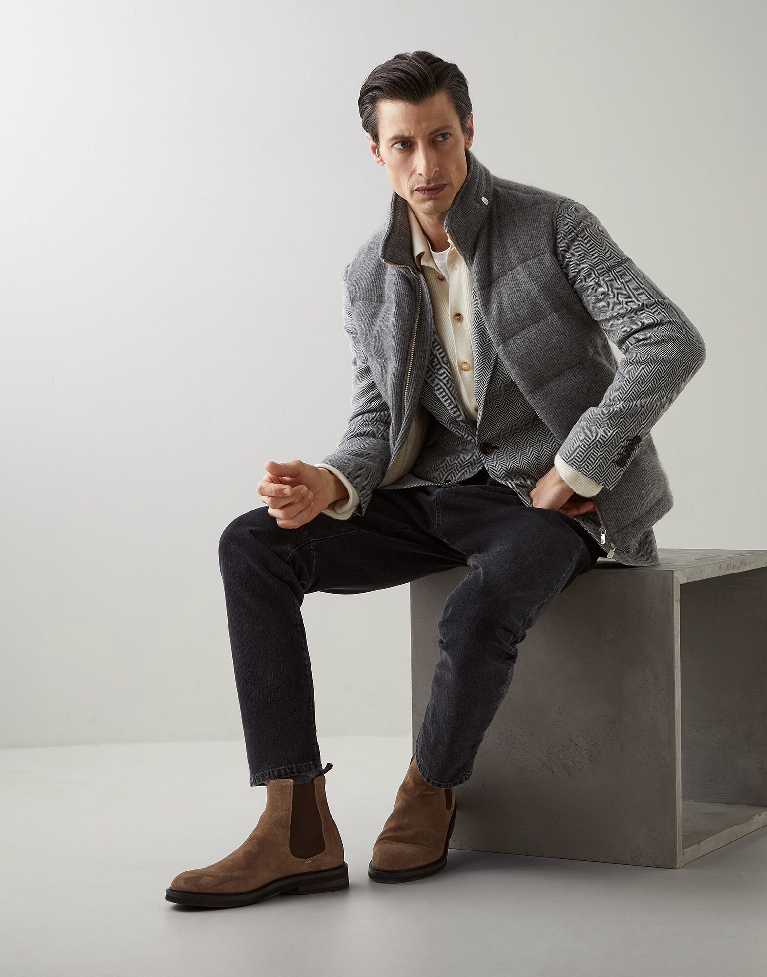 Veste Droite - Vue tenue complète