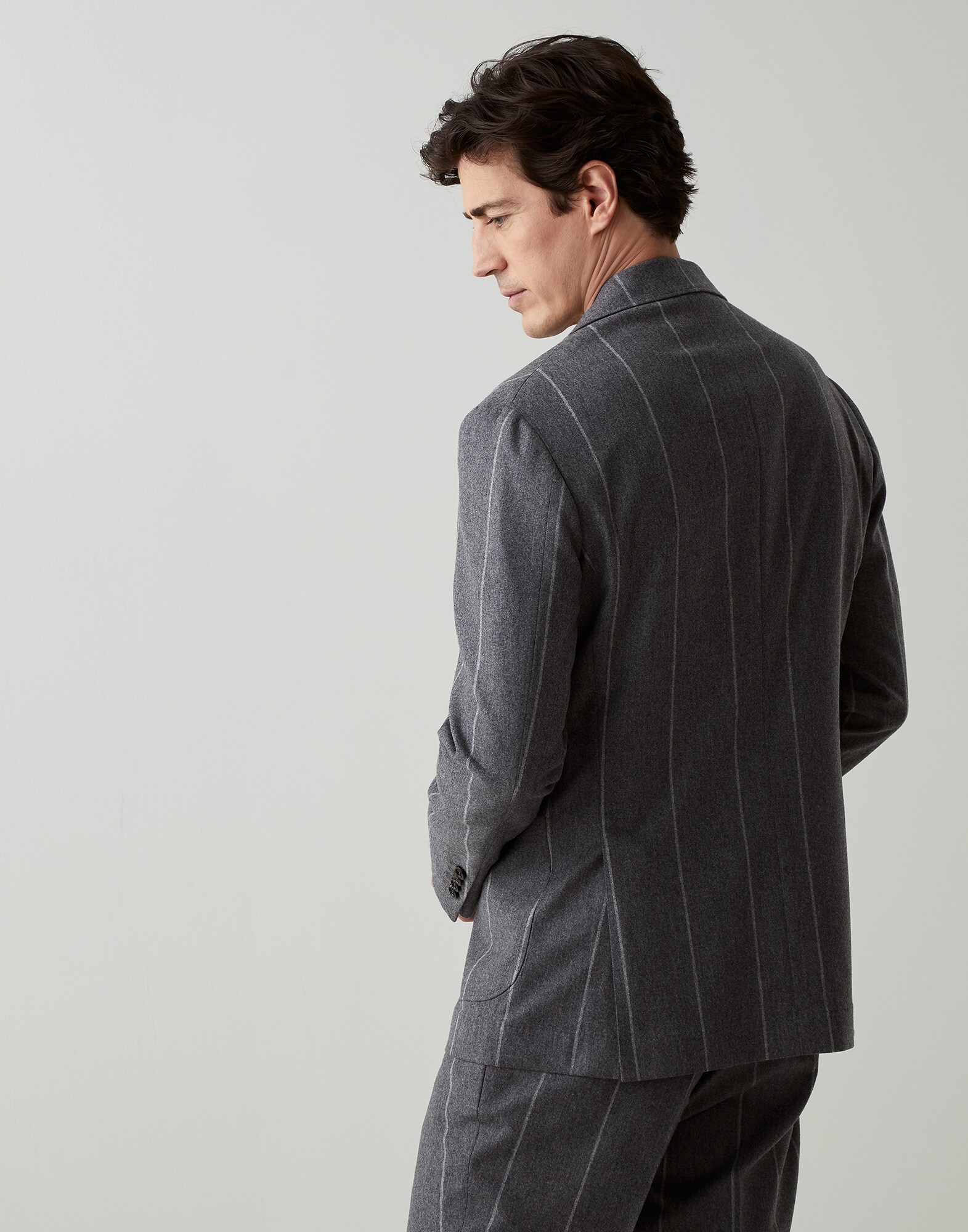 One-and-a-Half-Breasted Blazer - Back view